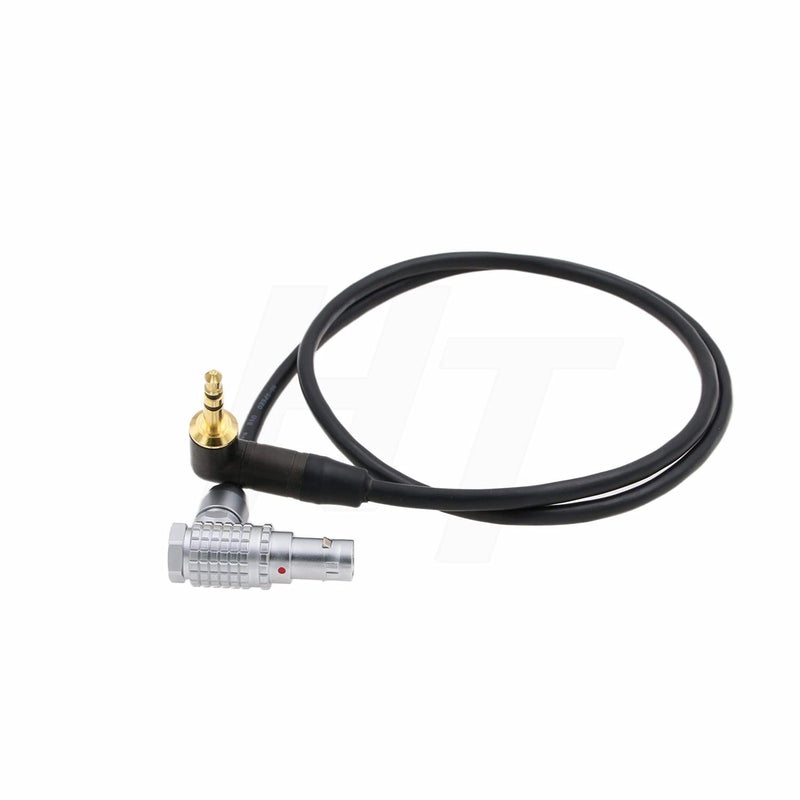 HangTon Audio Cable 3.5mm for ARRI Alexa 35 Mini LF Camera 1/8'' TRS to 6 Pin 90-Degree Right Angled 60cm (90-Degree) - Image 4